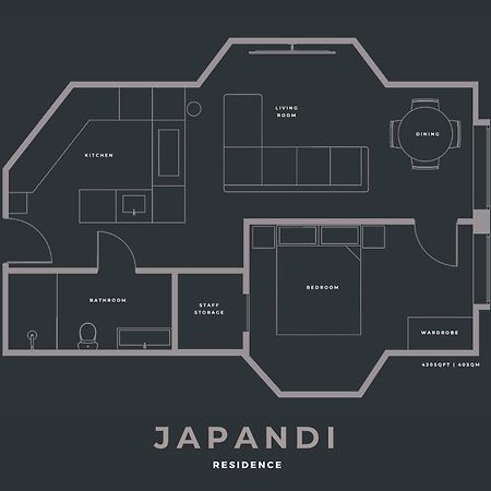 Japandi By The Heim Residences Manchester Buitenkant foto