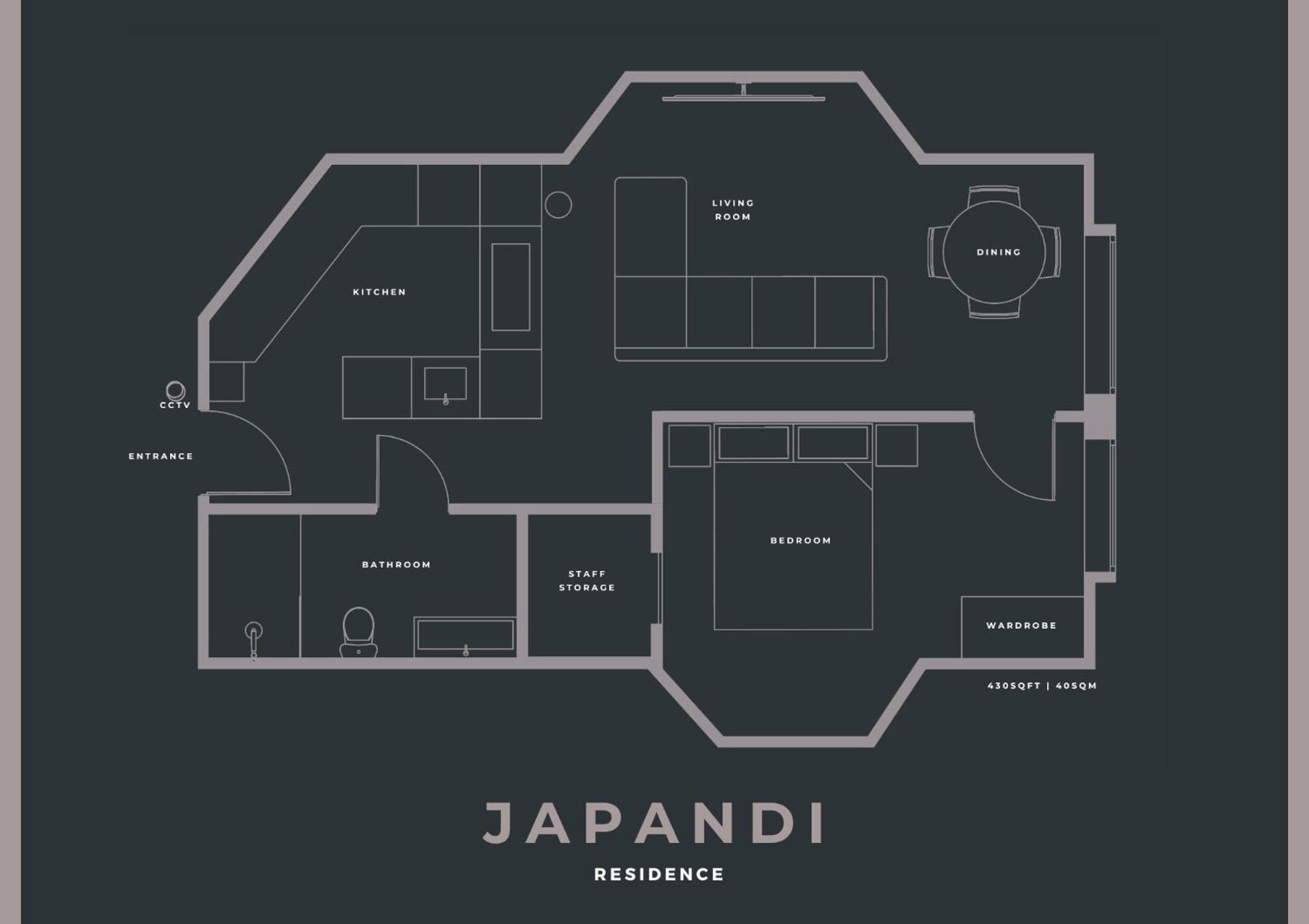Japandi By The Heim Residences Manchester Buitenkant foto