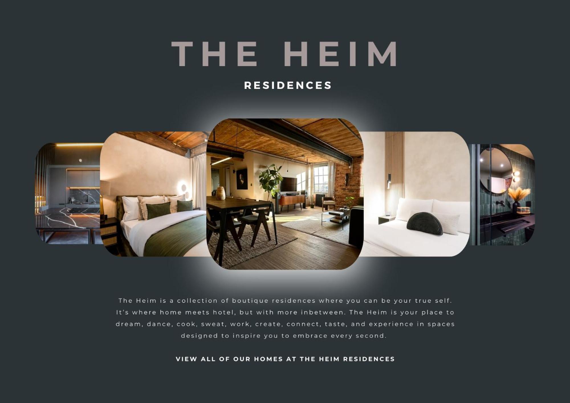 Japandi By The Heim Residences Manchester Buitenkant foto